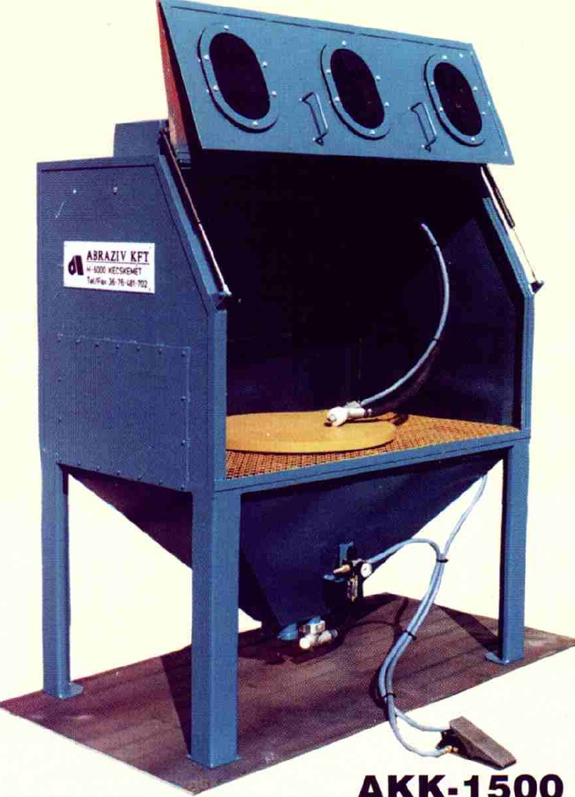 air_shotblasting_cabinet_1500-main Бластиращи - пясъкоструйни кабини Abraziv - Image 1