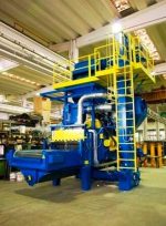 Дробометна бластираща машина с мрежов транспортен път RB‐600 AH 4