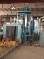 CST-300 Дробометна бластираща машина за почистване на цилиндри и газови бутилки - Image 2