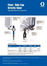 Бояджийски пистолет с горно казанче Graco Finex - Image 3