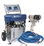 Бояджийска машини за нанасяне/полагане на полиуретанова пяна, полиуреа Graco Reactor Е-XP1