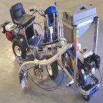 Бояджийска машина за нанасяне на пътна маркировка LineLazer 200HS Standard HP Automatic - Image 2